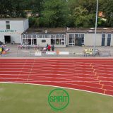 Clubgebouw van Atletiek Vereniging Spirit in Lelystad