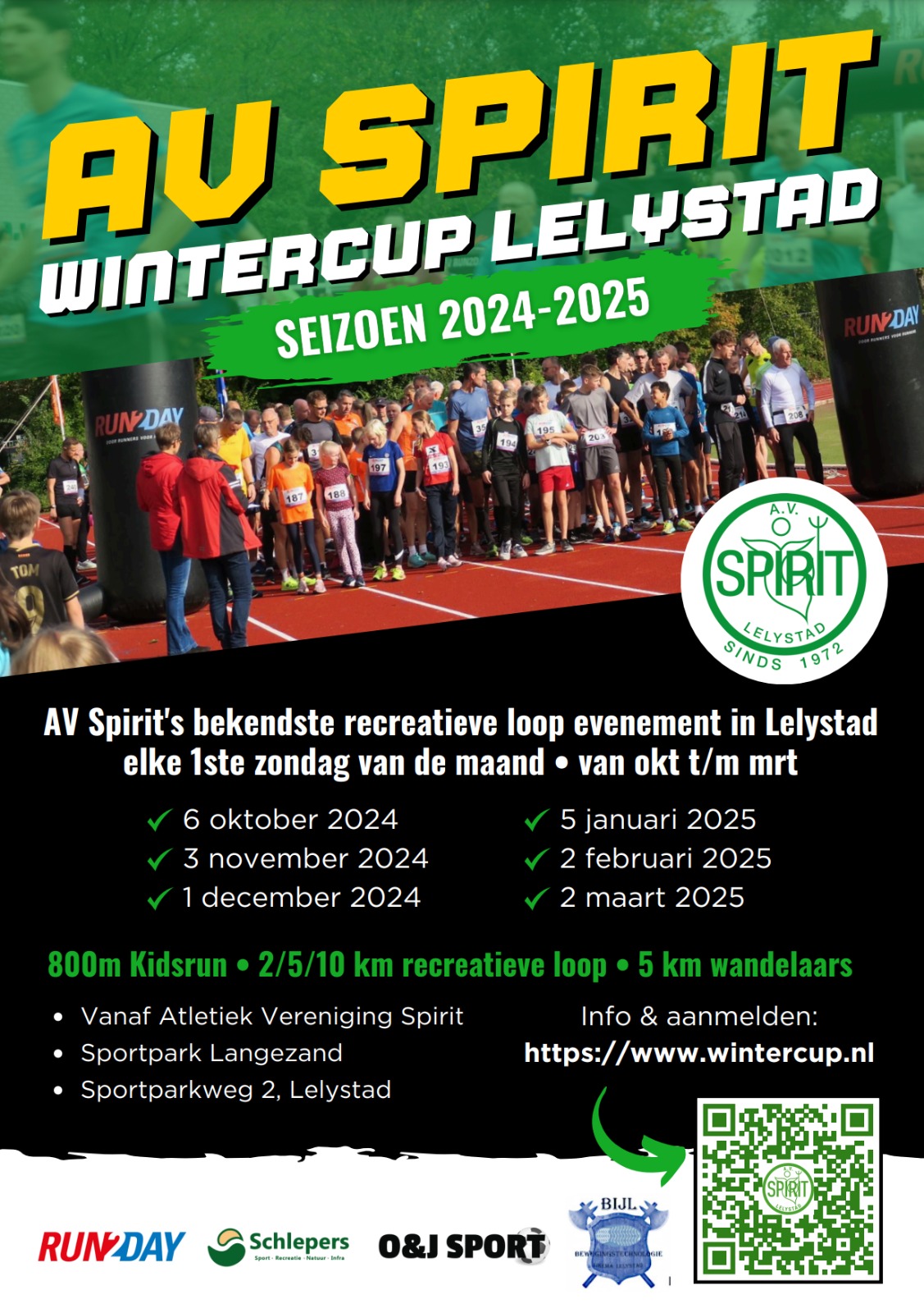 AV Spirit Wintercup Lelystad 2024-2025 Flyer