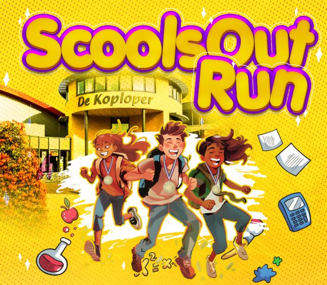 Super opkomst op deze 2e ScoolsOut Run