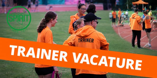Vacature Trainer Baanatletiek