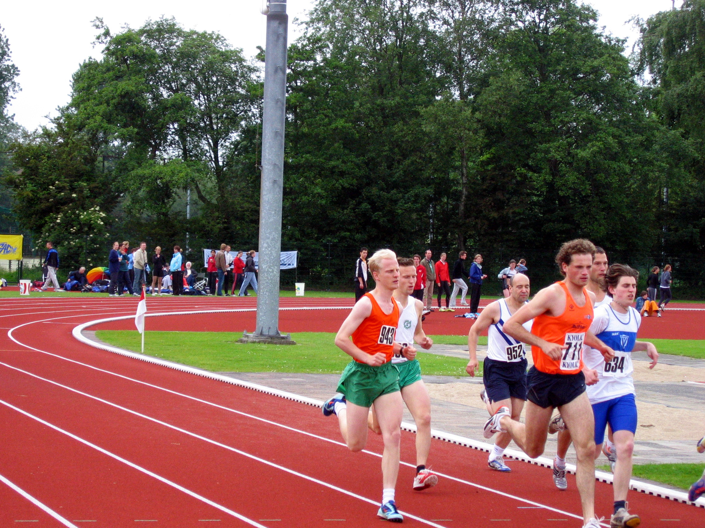 Competitie 800m in 2005