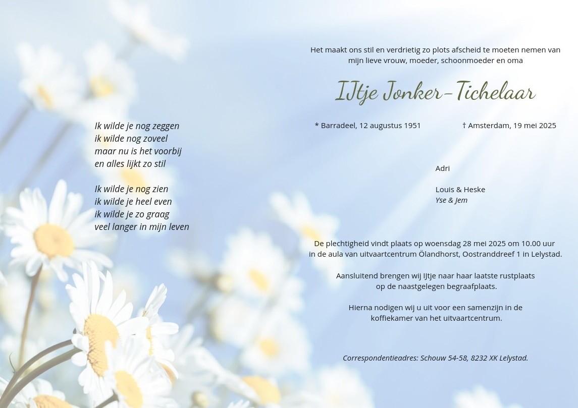 IJtje Jonker-Tichelaar